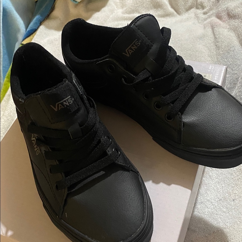 Vans All-Black Classic Sneakers